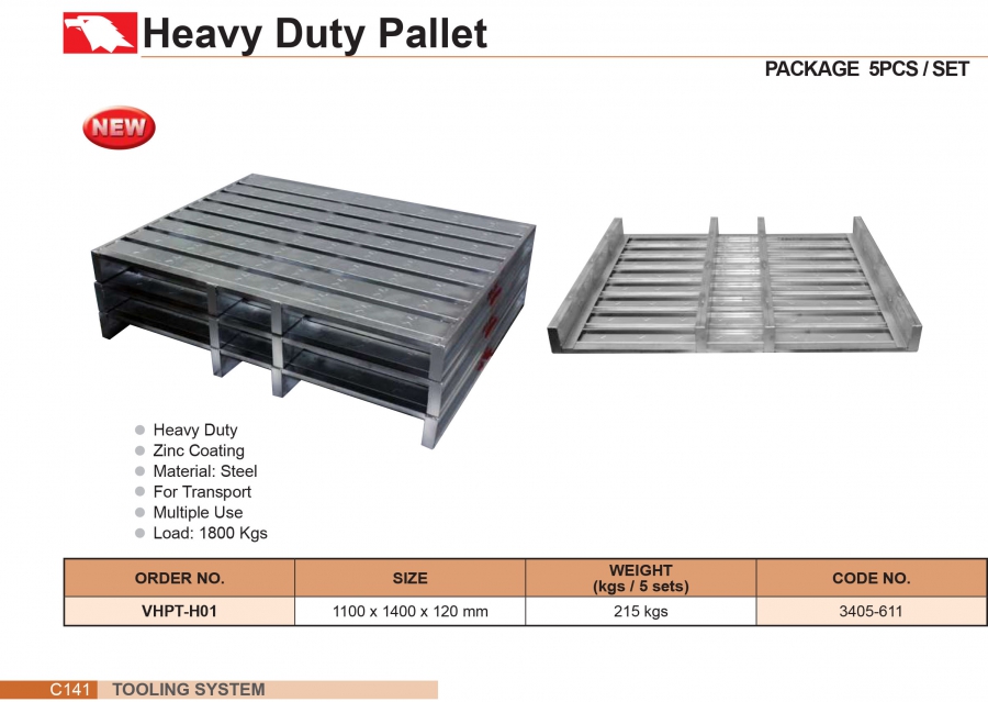 Pallet chịu tải nặng VHPT-H01 Vertex