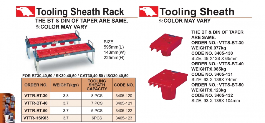Ống đựng bầu kẹp dao VTTS Vertex