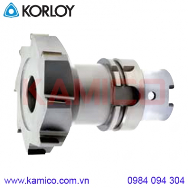 Đài dao phay mặt nhôm chuôi HSK PCD Korloy