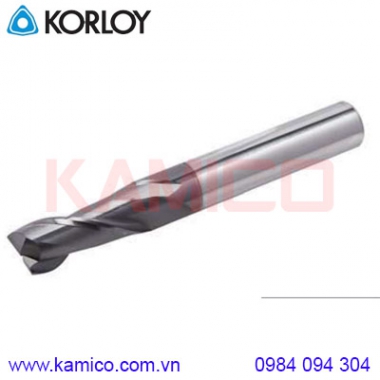 Dao phay ngón 2 me ZFE2000 Korloy (Z Endmill)