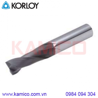 Dao phay ngón 2 me phủ kim cương DFE2000 Korloy
