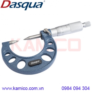 Panme cơ khí đầu nhọn đo điểm series 4610 Dasqua
