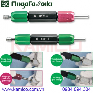 Dưỡng ren trong kết hợp trục chuẩn Niigata Seiki GP2N, GP2G