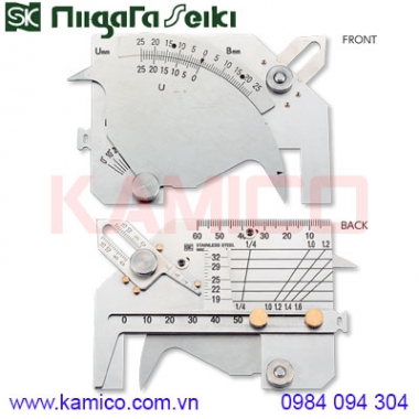 Thước đo mối hàn Niigata Seiki WGU-9M