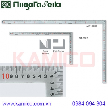 Thước ke vuông từ tính vạch KAIDAN MT-30CMGKD