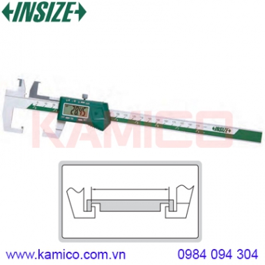 Thước kẹp điện tử đo rãnh trong dạng móc Insize series 1128