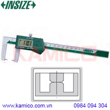 Thước cặp điện tử đo cổ trục dạng điểm Insize series 1185
