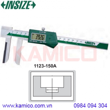 Thước cặp điện tử đo trong mỏ dạng dao Insize series 1123