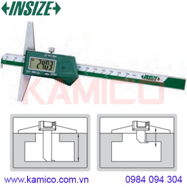 Thước đo sâu điện tử có móc Insize series 1142