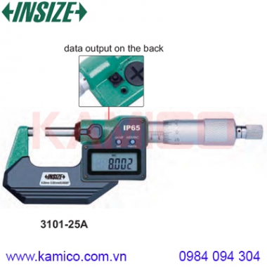 Panme đo ngoài điện tử IP65 Insize series 3101