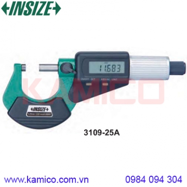 Panme đo ngoài điện tử loại cơ bản Insize series 3109
