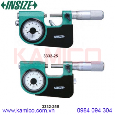 Panme đo ngoài đồng hồ Insize series 3332