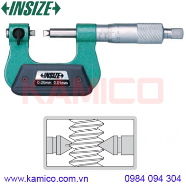 Panme cơ khí đo ren Insize series 3281