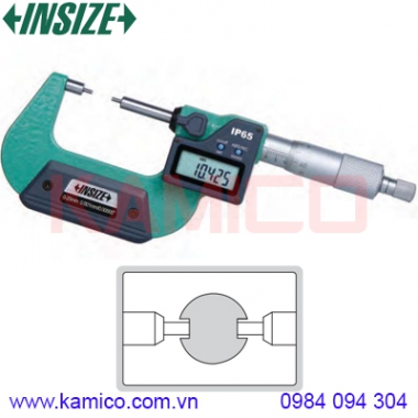 Panme đo rãnh then điện tử Insize series 3533