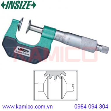 Panme cơ khí đo bánh răng trục không xoay Insize series 3294