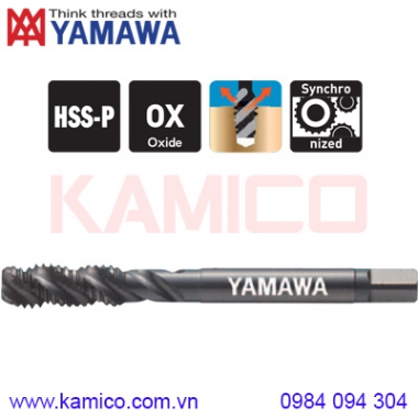 Mũi taro xoắn cho hợp kim nền Niken lỗ bít ZEN-B Yamawa