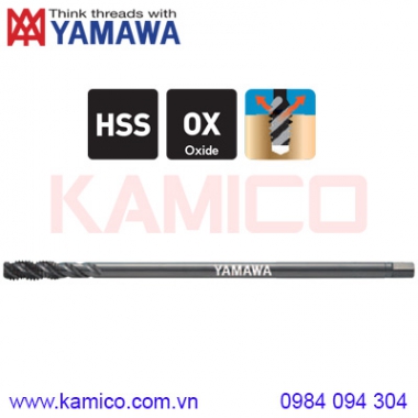 Mũi taro xoắn cán dài cho Inox, lỗ bít sâu LS-SU-S-SP Yamawa