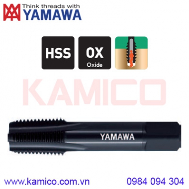 Mũi taro ren ống inox, đầu ren ngắn SU-S-PT Yamawa
