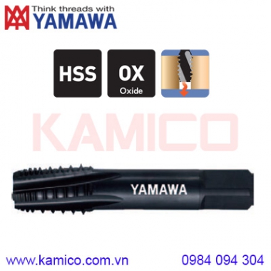 Mũi taro gián đoạn ren ống côn, ren ngắn INT-S-PT Yamawa