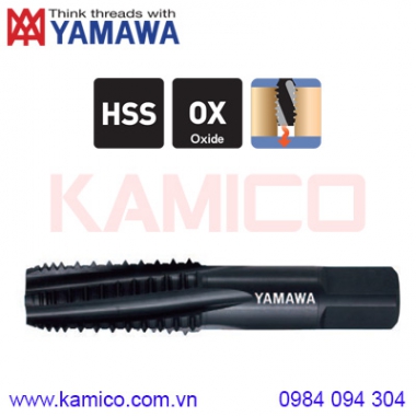 Mũi taro gián đoạn ren ống ôn, ren dài INT-PT Yamawa
