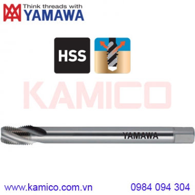 Mũi taro xoắn ren ống côn, cán dài, ren ngắn LS-SP-S-PT Yamawa
