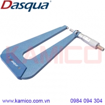 Panme cơ khí đo chiều dày tấm họng sâu series 4561 Dasqua