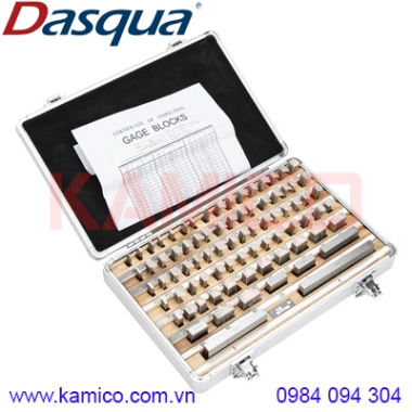 Bộ căn mẫu hiệu chuẩn bằng thép chất lượng cao Dasqua