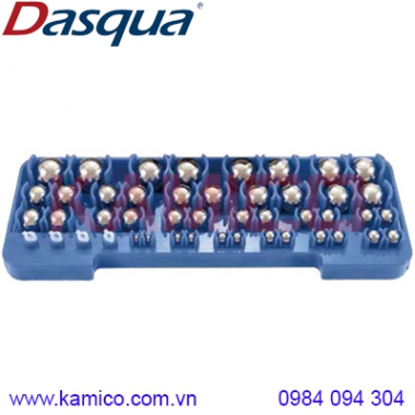 6350-0005 Bộ bi thép chuẩn 25 cặp 1-25mm Dasqua