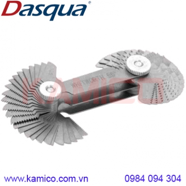 Bộ dưỡng đo bước ren hệ Mét/Inch Dasqua