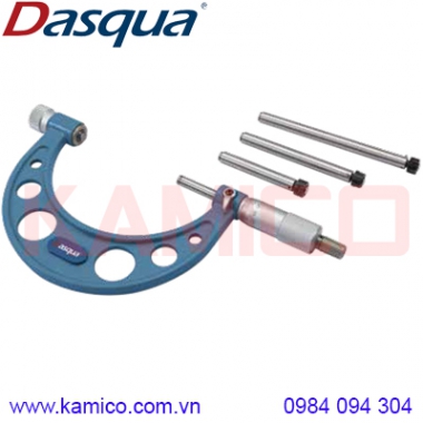 Panme cơ khí đo ngoài thay đầu đo series 4801 Dasqua