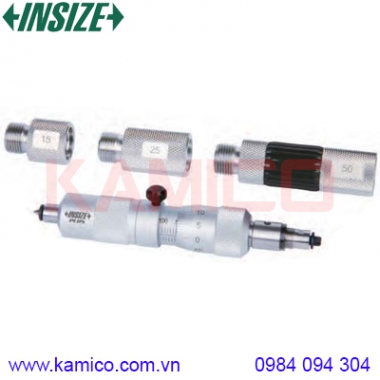 Panme đo ren trong cơ khí dạng ống nối Insize series 3641