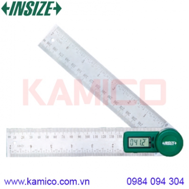 Thước đo góc điện tử 0-360° Insize 2176-200; 2176-300