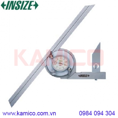 2373-360 Thước đo góc đồng hồ đa năng 0-360° Insize
