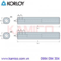 Ống lót dao tiện lỗ trong cho máy tiện tự động SL Korloy