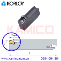 Mảnh dao tiện cắt đứt KSP Korloy