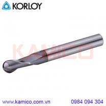 Dao phay cầu 2 me ZPBE2000 Korloy (Z+ Endmill)