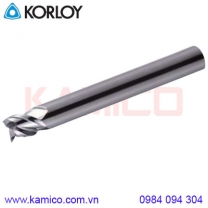 Dao phay nhôm 3 me cán ngắn AFE3000 Korloy (A+ Endmill)