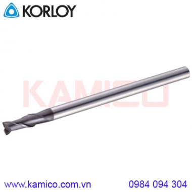 Dao phay ngón 2 me cán dài ZPLFE2000 Korloy (Z+ Endmill)