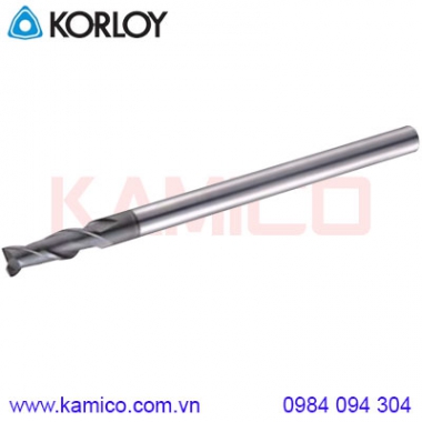 Dao phay ngón 2 me cắt dài ZPLFE2000 Korloy (Z+ Endmill)