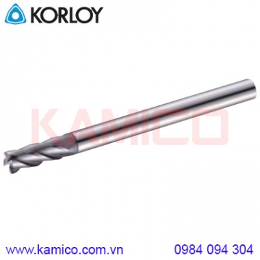 Dao phay ngón 4 me cán ngắn ZPSFE4000 Korloy (Z+ Endmill)