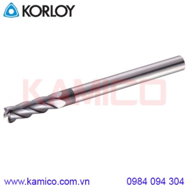Dao phay ngón 4 me cán dài ZPLFE4000 Korloy (Z+ Endmill)