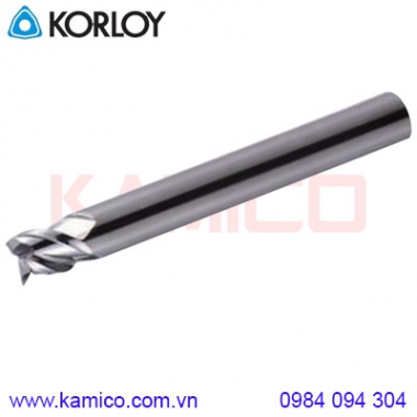 Dao phay nhôm 3 me cán ngắn AFE3000 Korloy (A+ Endmill)