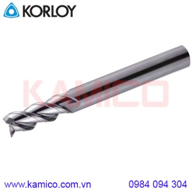 Dao phay nhôm 3 me AFE3000 Korloy (A+ Endmill)