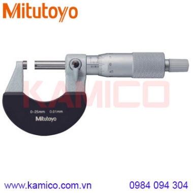 Panme đo ngoài cơ khí Mitutoyo 102-301 (0-25mm/0.01mm)