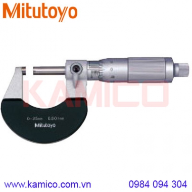 Panme đo ngoài cơ khí Mitutoyo 102-313 (0-25mm/0.001mm)