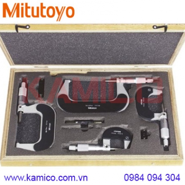Bộ panme đo ngoài cơ khí Mitutoyo 102-911-40 (0-100mm/0.01mm)
