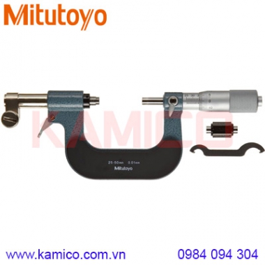 Panme đo ngoài gắn đồng hồ 25-50mm Mitutoyo 107-202