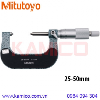 Panme cơ khí đo bước ren Mitutoyo 125-109 (2-3mm/13-9TPI)