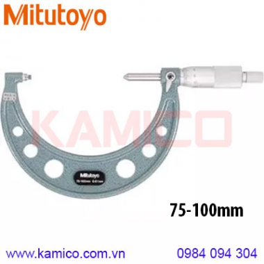Panme cơ khí đo bước ren Mitutoyo 125-120 (3.5-5mm/8-5TPI)