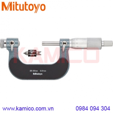 Panme cơ khí đo bước ren Mitutoyo 126-126 (25-50mm/0.01mm)